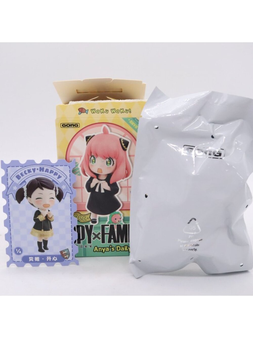 Spy x Family BECKY HAPPY Figure Anya's Daily Life DLC Series Pop Mart Authentic